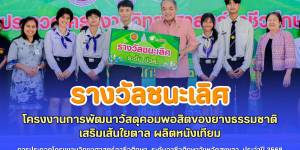 โครงงานการพัฒนาวัสดุคอมพอสิตของยางธรรมชาติเสริมเส้นใยตาลผลิตหนังเทียม