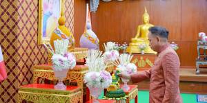พิธีเจริญพระพุทธมนต์ และเจริญจิตตภาวนาถวายพระราชกุศล แด่ สมเด็จพระเจ้าลูกเธอ เจ้าฟ้าพัชรกิติยาภา นเรนทิราเทพยวดี กรมหลวงราชสาริณีสิริพัชร มหาวัชรราชธิดา