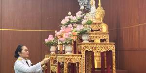 พิธีสวดพระอภิธรรมอุทิศถวายพระราชกุศลแด่สมเด็จพระนางเจ้าสิริกิติ์ พระบรมราชินีนาถ พระบรมราชชนนีพันปีหลวง 