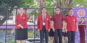 มอบเกียรติบัตร และกล่าวแสดงความยินดีแก่นักเรียน นักศึกษา และครูผู้ควบคุมทีม ซึ่งได้รับรางวัลจากการเข้าร่วมประชุมวิชาการองค์การนักวิชาชีพในอนาคตแห่งประเทศไทย (อวท.) 