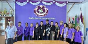 ติดตามการดำเนินงานการทำผลิตภัณฑ์น้ำมันมะพร้าวสกัดเย็น รวมถึงการต่อยอดพัฒนาผลิตภัณฑ์จากน้ำมันมะพร้าวสกัดเย็น กลุ่มอาชีพประชาชน 