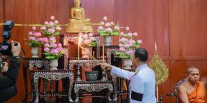 พิธีบำเพ็ญกุศล ในวาระครบ 100 วัน “สตมวาร”